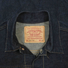 90s LEVI'S 507XX Valencia 555 Type 2 Denim Jacket Size XL