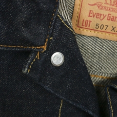 90s LEVI'S 507XX Valencia 555 Type 2 Denim Jacket Size XL