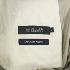 Tabloid News x United Arrows Khaki Pants Size 34