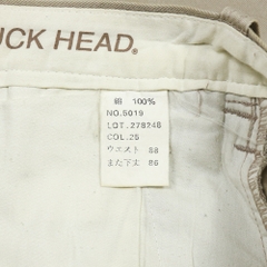 Duck Head Classic Pleated Khaki Trousers Size 33