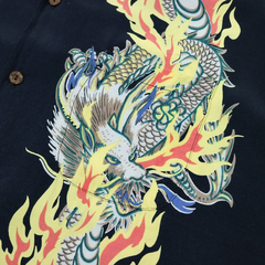 Jungle Storm Japan Hawaiian Shirt Size L