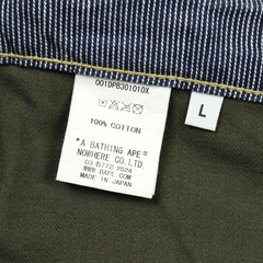 A Bathing Ape 1999 Type-02 Regular Stripe Jeans Size L / 34