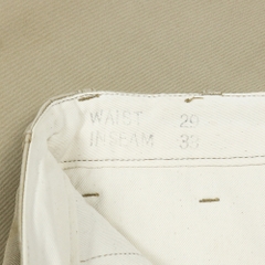 Buzz Rickson’s Type Military Khaki Trousers Size 27