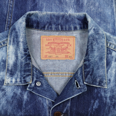 90s LEVI'S 557XX Valencia Type 3 Denim Jacket Size 44 / XL