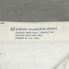 Adriano Goldschmied Made in USA Olive Trousers Size 30