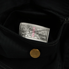 Sugar Cane HBT Black Railroad Jacket Size L