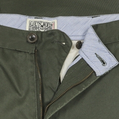 Jun Red Cotton Twill Work Trousers Size 32