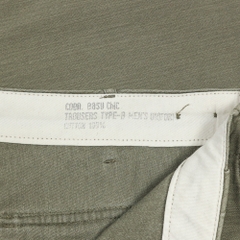 Coen Brand Olive Sateen Baker Pants Size 30