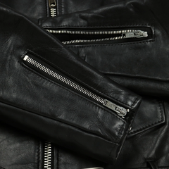 Schott Leather Model 618 Biker Jacket Size 40 / M