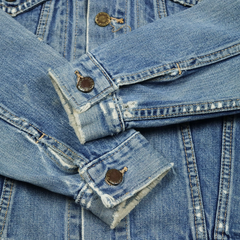 Vintage 70-80s Bison Trucker Denim Jacket Size S