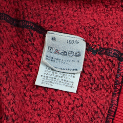 45rpm 45R Japan Half Zip Indigo Sweatshirt Size M