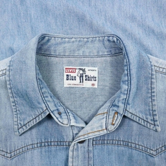 90s Levi's Japan Saddleman Label Denim Western Shirt Size L