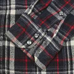 Lee Japan Sportwear Label Flannel Western Shirt Size L