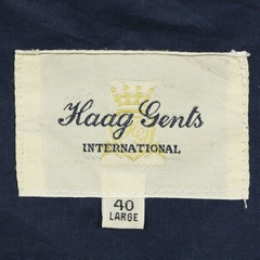 Haag Gents Navy Sport Jacket Size L