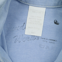 Sunday Works Made in USA Chambray Shirt Size S