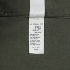 Moussy Olive Military Jacket Women Size L