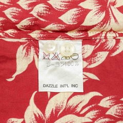 Dry Bones Japan Pull-over Hawaiian Shirt Size M