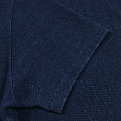 45rpm 45R Japan Indigo Polo Shirt Size XS