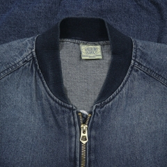Kailua Bay Supply Denim Bomber Jacket Size M