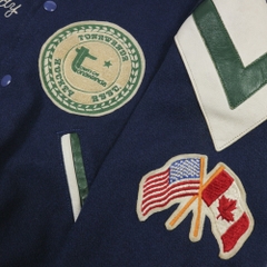 Holloway USA Made Varsity Jacket Size S