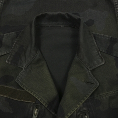 Vintage French Army Camo Field Jacket Size S