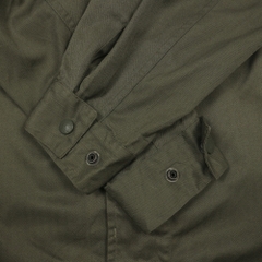 Vintage French Army Olive Field Jacket Size L