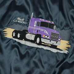Vtg Auburn Mack Trucks Uniform Jacket Size 2XL
