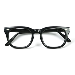 70s U.S. Military Issue Glasses ‘USS’ Frame - Black [50-20]