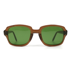 80s U.S. Military Issue Glasses Brown - Green Lens [50-22]