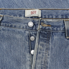 2000s Levi's 501 Denim Jeans Size 38