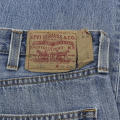 2000s Levi's 501 Denim Jeans Size 38