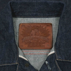 ATONG USA Made Rigid Selvedge Denim Jacket Size M