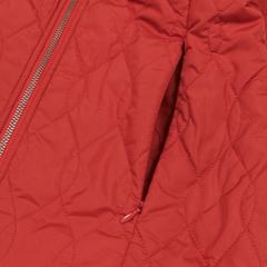 Lacoste Brand Quilted Jacket Women Size M