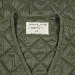 Vintage 80s Belgian Army Quilted Jacket Size L