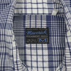 Vintage 70s Maverick USA Western Shirt Size L