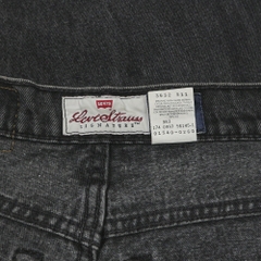90s Levi's 540 Black Denim Jeans Size 38