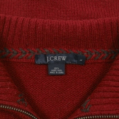 J.Crew 1/4 Zipped Wool Sweatshirt Size L