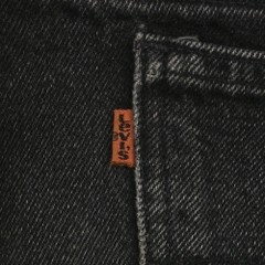 90s Levi's 550 Black Denim Jeans Size 38