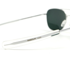 Randolph Engineering Aviator Matte Chrome Sunglasses [58-20]