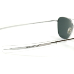 Randolph Engineering Aviator Matte Chrome Sunglasses [55-20]
