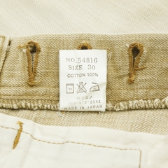 Eternal Made in JP Beige Denim Jeans Size 30
