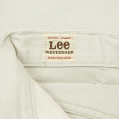 Lee Westerner Japan Made Half Selvedge Size 34