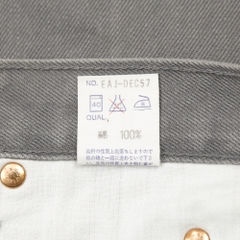 90s Edwin Japan Gray Denim Jeans Size 30