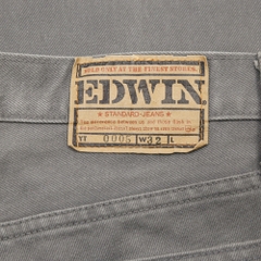 90s Edwin Japan Gray Denim Jeans Size 30