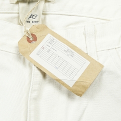 Remi Relief Japan White Denim Bootcut Pants Size 32