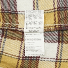 Heritage Stone Japan Flannel Western Shirt Size M