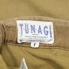 Tunagi Brown Herringbone Utility Pants Size 29-31