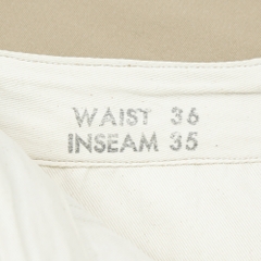 Buzz Rickson’s Military Khaki Trousers Size 36