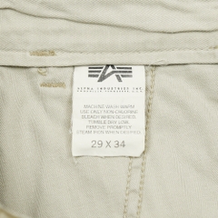 Alpha Industries Type Military Khaki Trousers Size 29