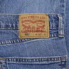 2020s Levi's 505 Stretch Denim Jeans Size 32